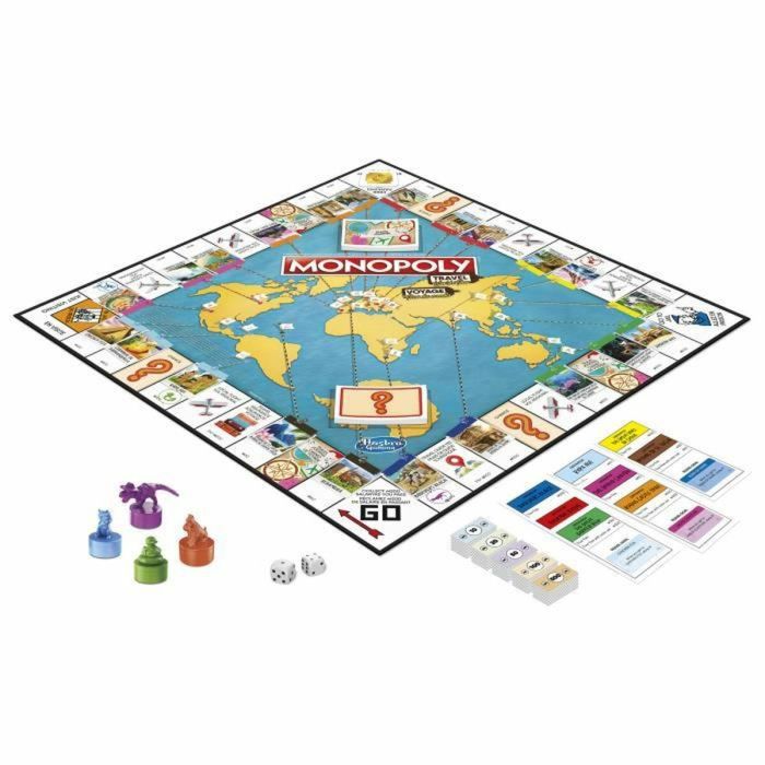 Juego de Mesa Monopoly Voyage Autour du monde (FR) 2