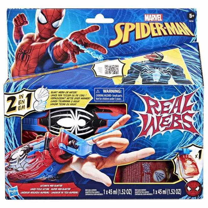 Lanzador Spider-Man Real Webs Ultimate Web Blaster 2