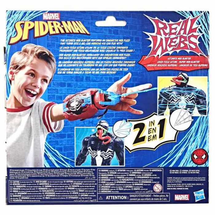 Lanzador Spider-Man Real Webs Ultimate Web Blaster 1