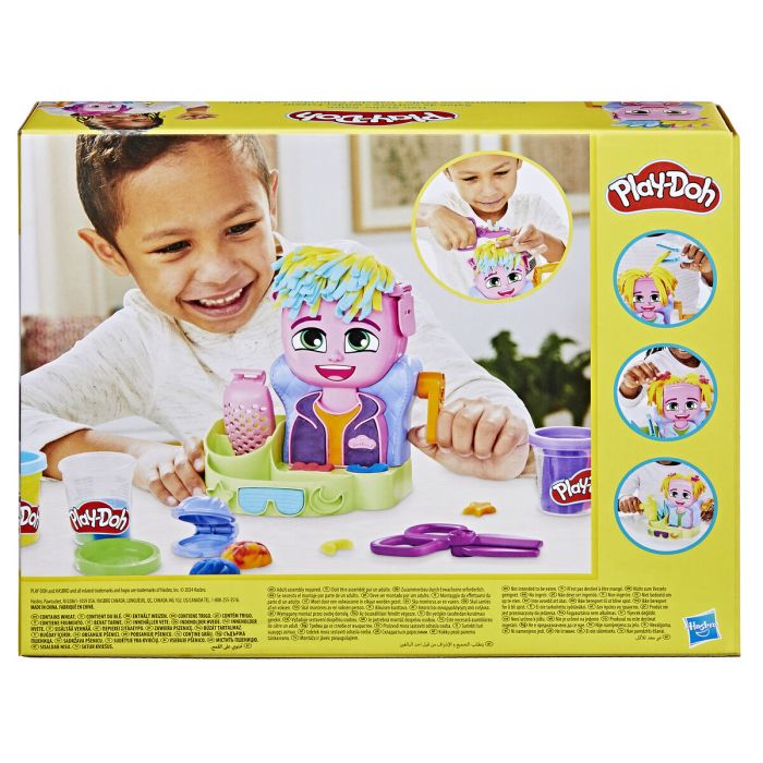 Juego de Plastilina Play-Doh Playdoh Multicolor Accesorios 6 Botes Peluquería (1 unidad) 11