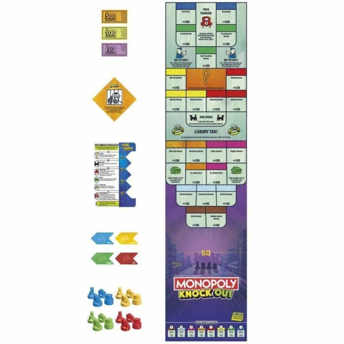 Juego de Mesa Monopoly Knock out (FR) 4