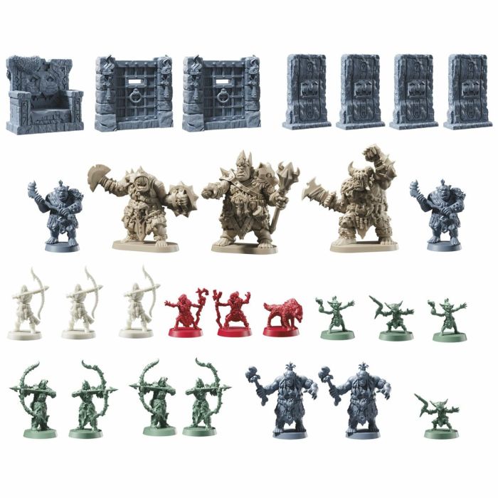 Se requiere HeroQuest, paquete de misiones Ogre Horde, juego de mesa y sistema de juego HeroQuest