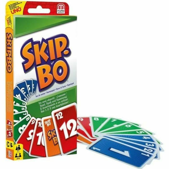 MATTEL GAMES - SKIP BO - Juego de cartas