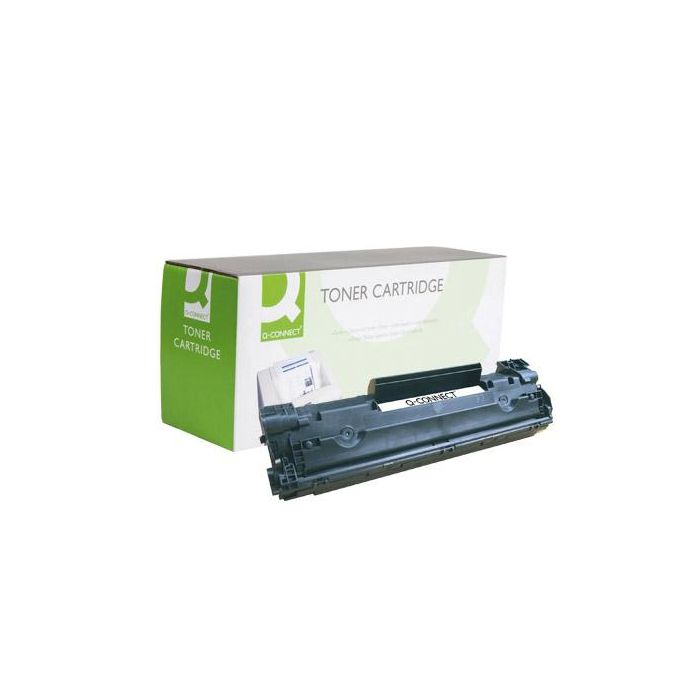 Toner Q-Connect Compatible Hp Cb435A Para Laserjet P1005-P1006 -1.500Pag- Negro