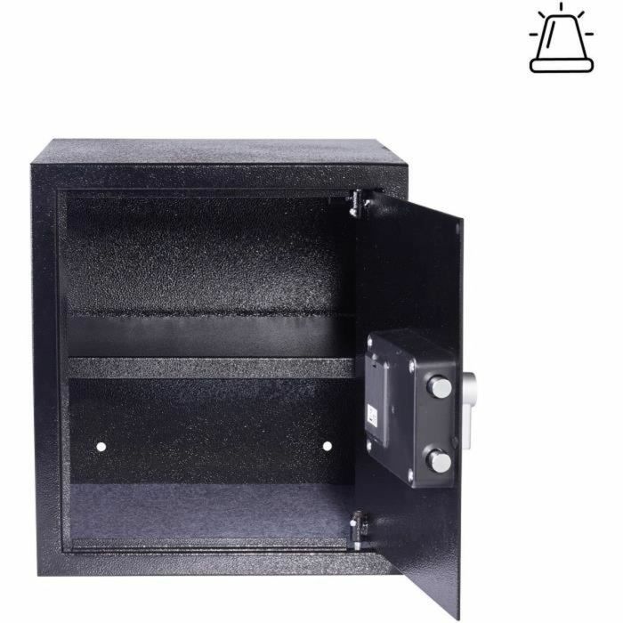 Caja Fuerte con Cerradura Electrónica Yale Negro 40 L 39 x 35 x 36 cm Acero Inoxidable 3