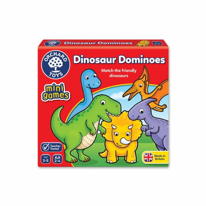 Juego Educativo Orchard Dinosaur Dominoes (FR) 1