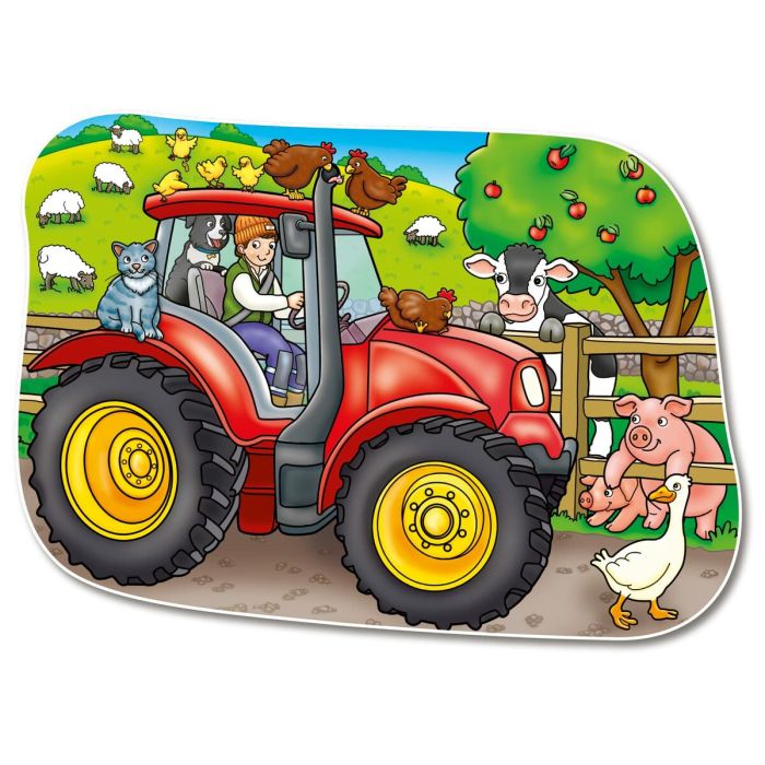 Puzzle Orchard Big Tractor (FR) 1