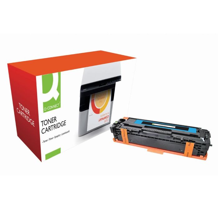 Toner Q-Connect Compatible Hp Cb541A Color Laser Jet 1215-1515-1518 -1.400Pag- Cian 1