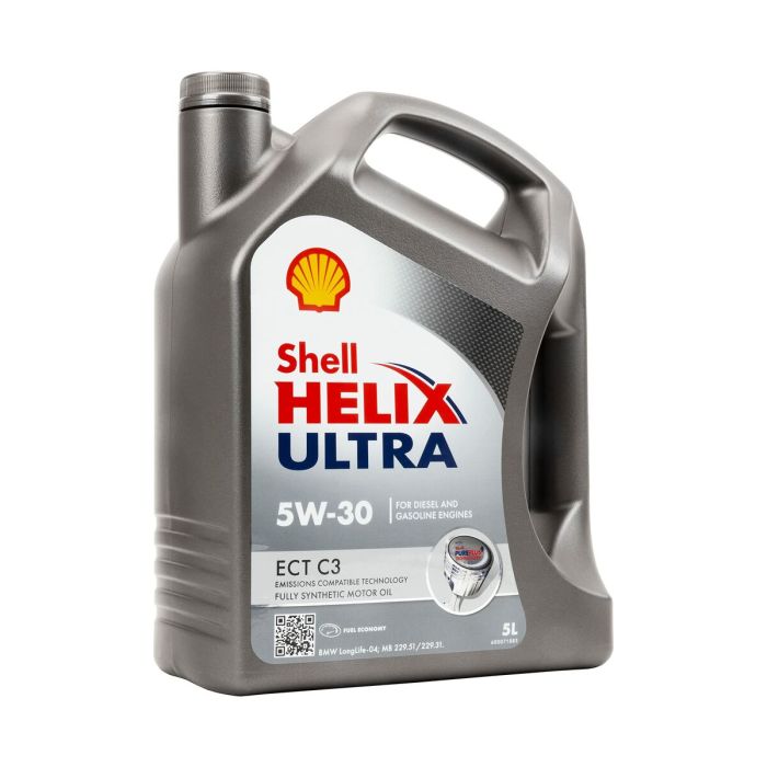 Aceite de Motor para Coche Shell Helix Ultra A10 ECT C3 5W30 C3 5 L 4