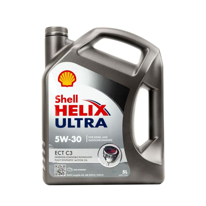 Aceite de Motor para Coche Shell Helix Ultra A10 ECT C3 5W30 C3 5 L 3