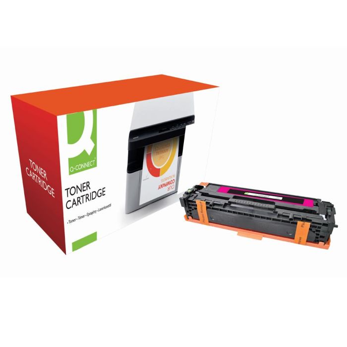 Toner Q-Connect Compatible Hp Cb543A Color Laser Jet 1215-1515-1518 -Magenta -1.400Pag- 1