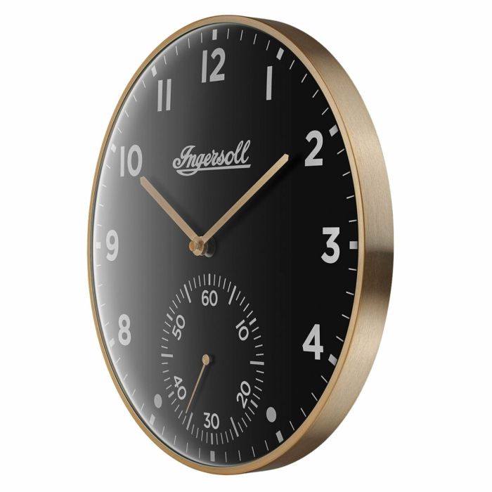 Reloj de Pared Ingersoll 1892 IC003GB Dorado Negro 2