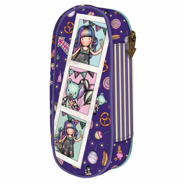 Estuche Escolar Gorjuss Up and away Morado (10 x 23 x 6 cm) 1