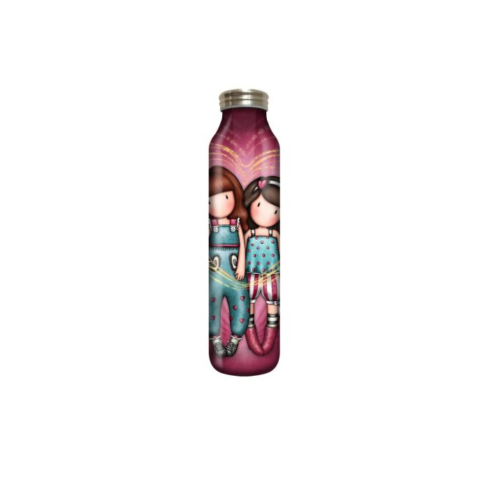 Botella de Agua Gorjuss Fireworks Metal Granate (600 ml) Botella de Agua Gorjuss Fireworks Metal Granate (600 ml)