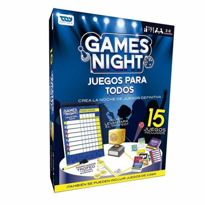 Juego de Mesa Games Night Jocs Per A Tots CAT Juego de Mesa Games Night Jocs Per A Tots CAT