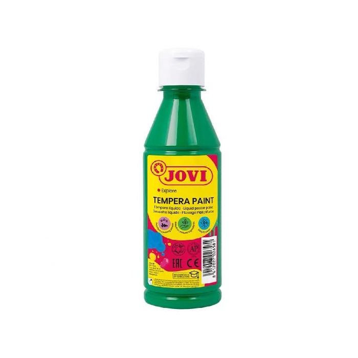 Jovi témpera líquida botella de 250 ml verde oscuro
