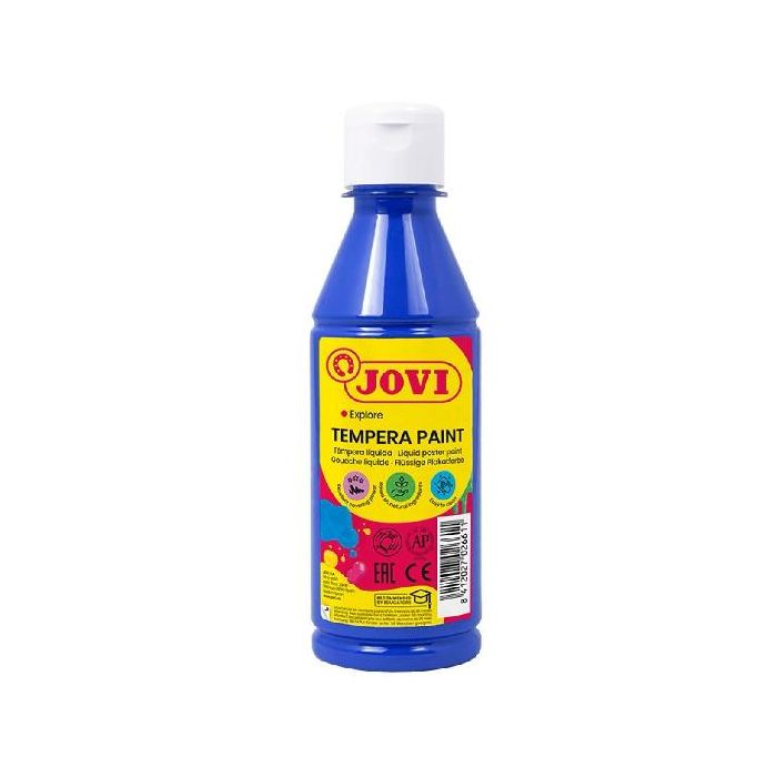 Jovi Témpera Líquida Azul Oscuro Botella De 250 mL