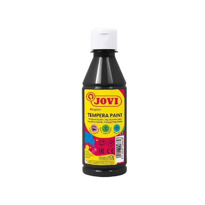 Jovi témpera líquida botella de 250 ml negro