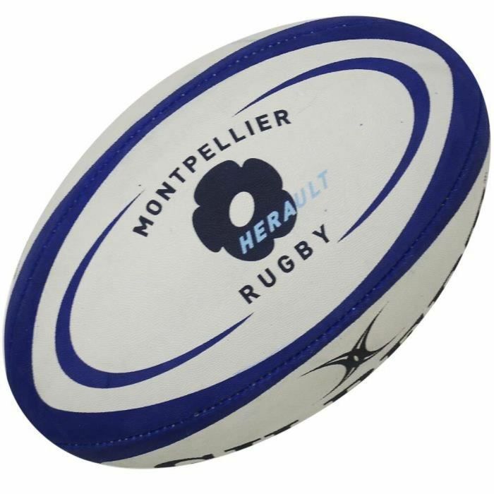 Balón de Rugby Gilbert REPLICA - Montpellier 5 Multicolor