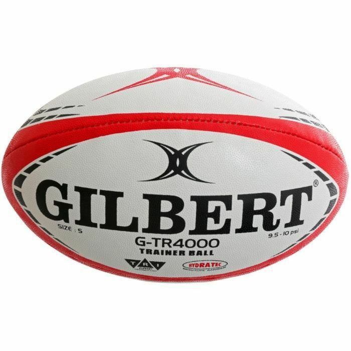 Balón de Rugby Gilbert G-TR4000 5 Blanco Rojo