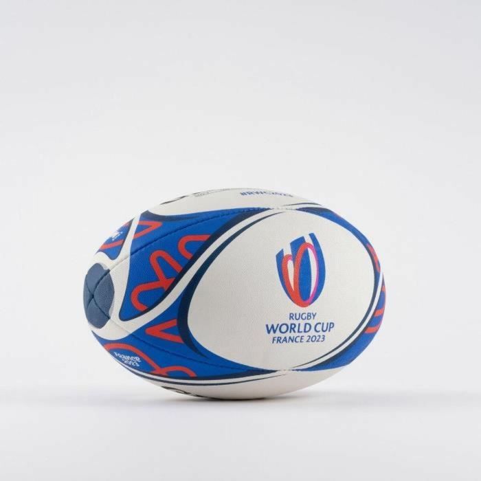 Balón de Rugby Gilbert World cup Multicolor Blanco