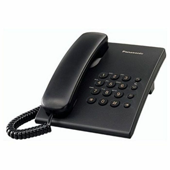 Teléfono Fijo Panasonic KXTS500EXB Negro