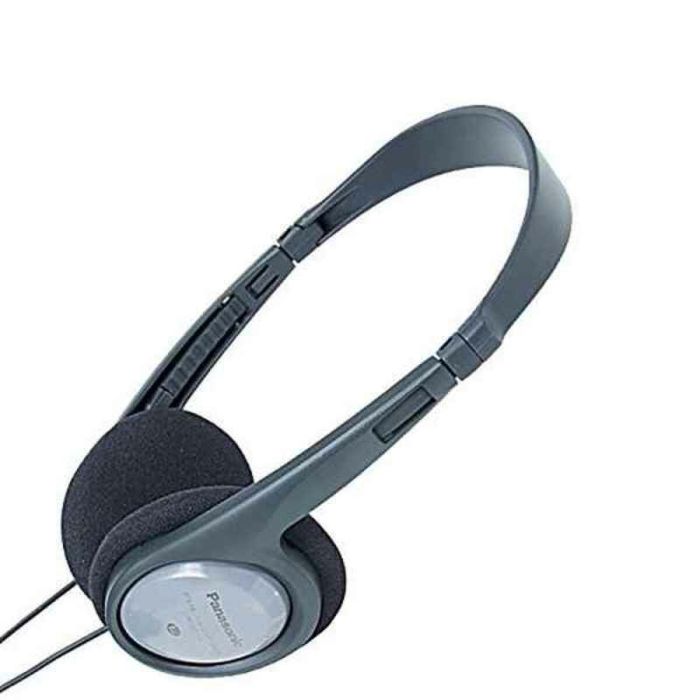 Auriculares de Diadema Panasonic Corp. RPHT090EH Plateado Con cable Negro Gris Plata Externo circumaurales Neodimio 16 Hz-22kHz 2