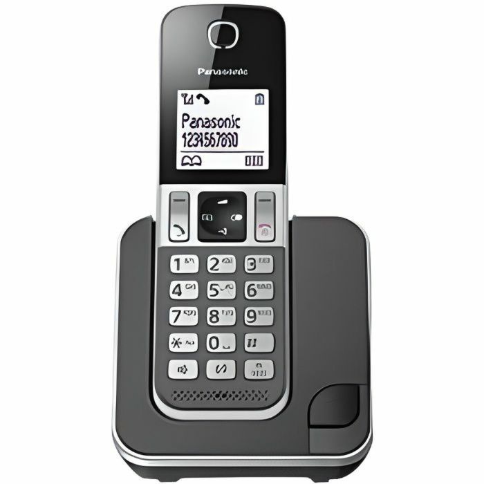 Teléfono Fijo Panasonic KX-TGD310FRG Gris