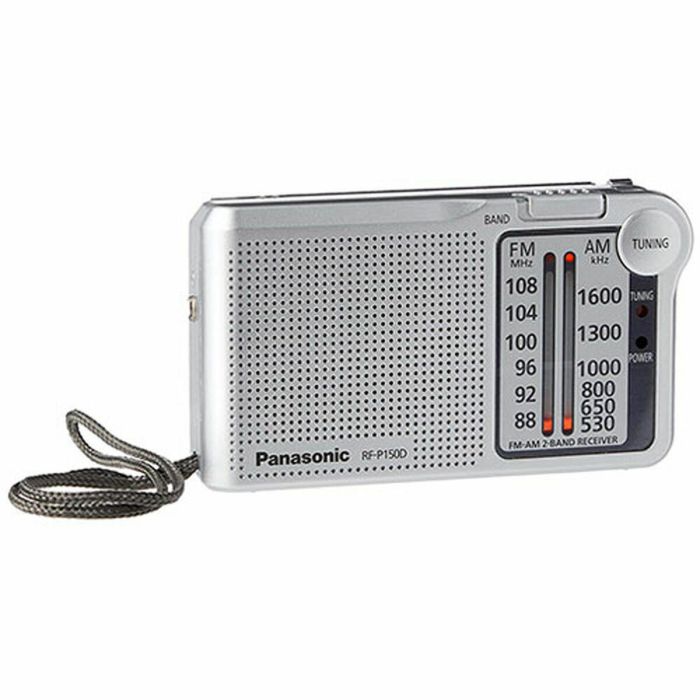 Radio Portátil Panasonic RF-P150DEG-S Plateado AM/FM