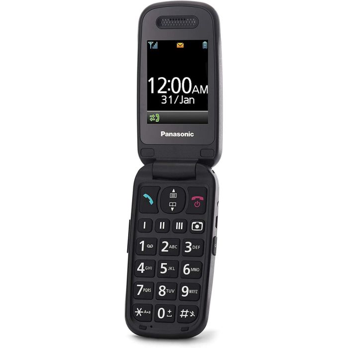 Teléfono Móvil Panasonic KX-TU446EXB 2,4" Negro