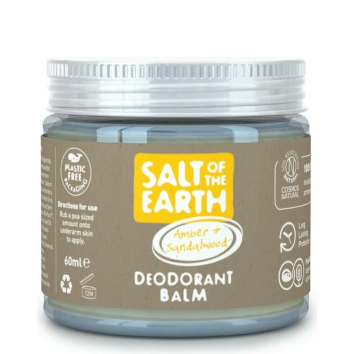 Desodorante Salt Of The Earth 60 g Bálsamo Sándalo Ambar