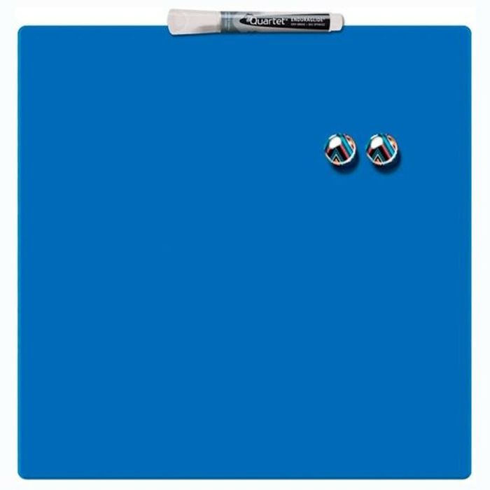 Nobo pizarra hogar magnética 360x360 mm azul
