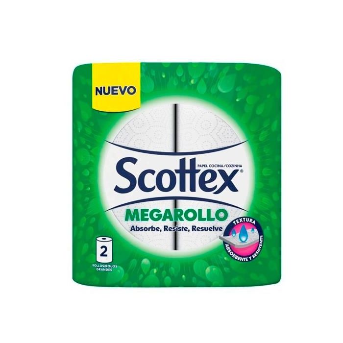 Scottex Original papel de cocina megarrollo pack de 2u
