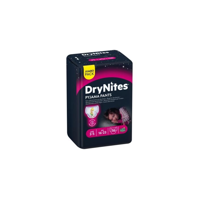 Pack de Braguitas para Niña DryNites (16 uds)