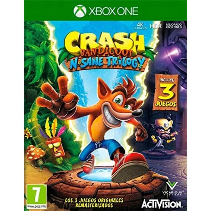Videojuego Xbox One Activision Crash Bandicoot N. Sane Trilogy