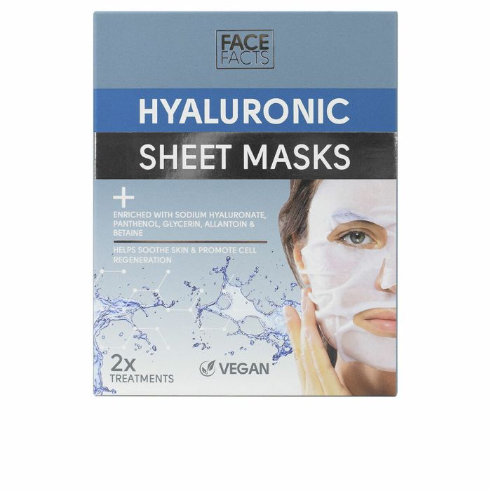 Mascarilla Facial Face Facts Hyaluronic 20 ml