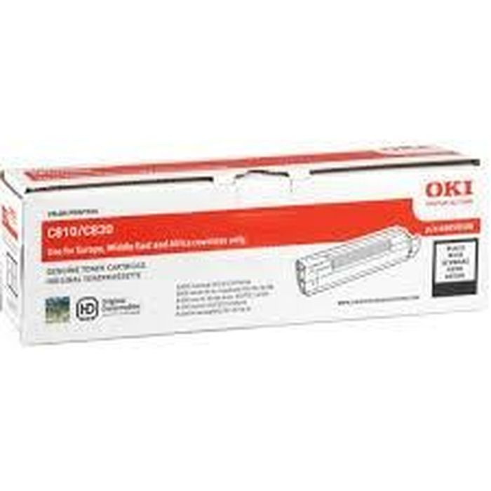 Oki C810-C830- Toner Negro 8K