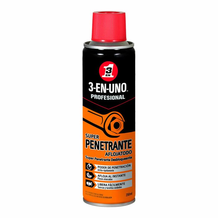 Super penetrante aflojatodo 250 ml 3 en 1