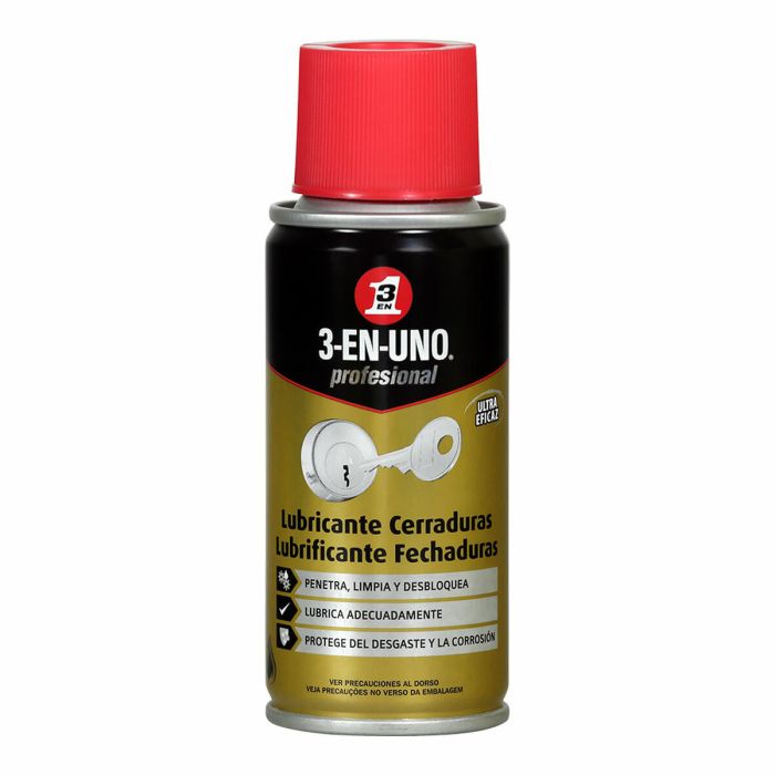 Lubricante de cerraduras 100 ml 34463 3 en 1