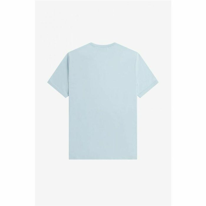 Camiseta Fred Perry Ringer  Azul cielo 5