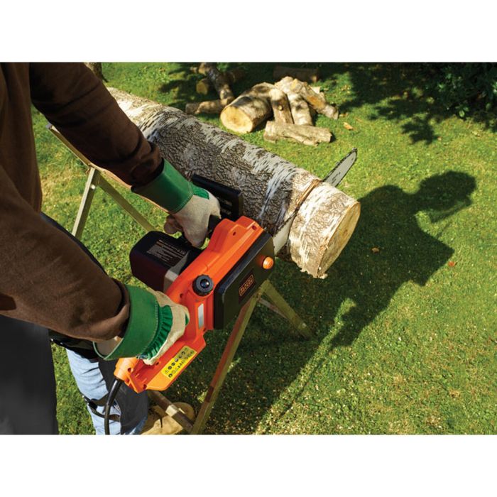 Motosierra Eléctrica Black & Decker CS1835 1800 W (35 cm) 2 Motosierra Eléctrica Black & Decker CS1835 1800 W (35 cm) 2