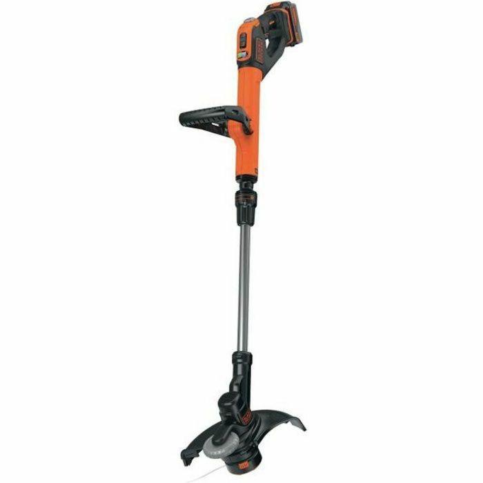 Desbrozadora de hilo de 30 cm con batería de LITIO 18 V BLACK & DECKER POWERCOMMAND  - 4 Ah - 1 batería - 1 bobina de 10 m de línea de 1,6 mm - 1 cargador