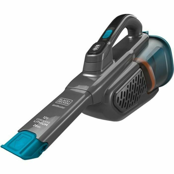 BLACK + DECKER BHHV320B-QW - Aspirador de mano - Dustbuster Lithium 12V - 2 velocidades - Autonomía 25min - Azul