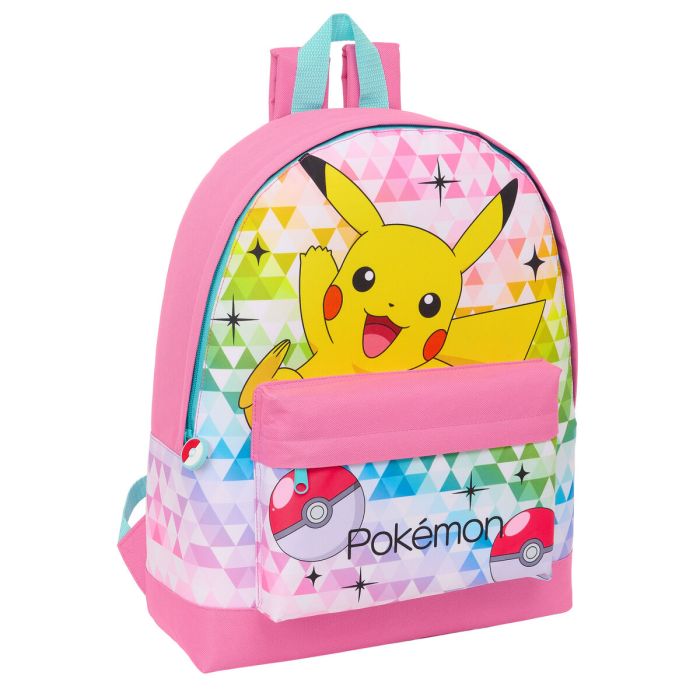 Mochila Escolar Pokémon Multicolor 32 x 40 x 12 cm