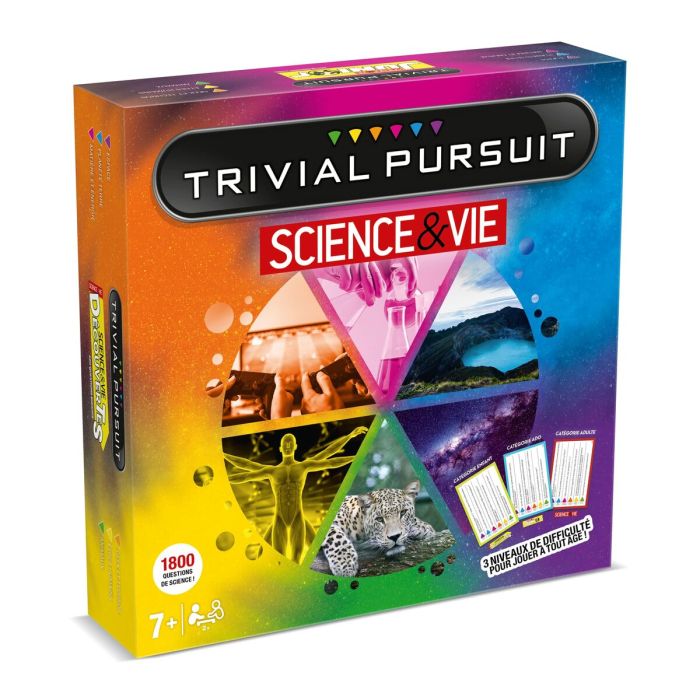 Juego de preguntas y respuestas Trivial Pursuit Science & Vie 4