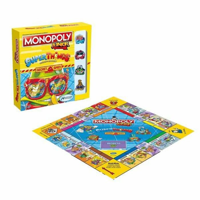 Juego de Mesa Monopoly Junior Superthings (ES) 1