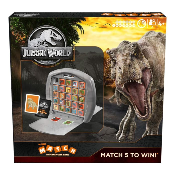 Juego de Memoria Jurassic World Match Multicolor (Inglés, Alemán) 1