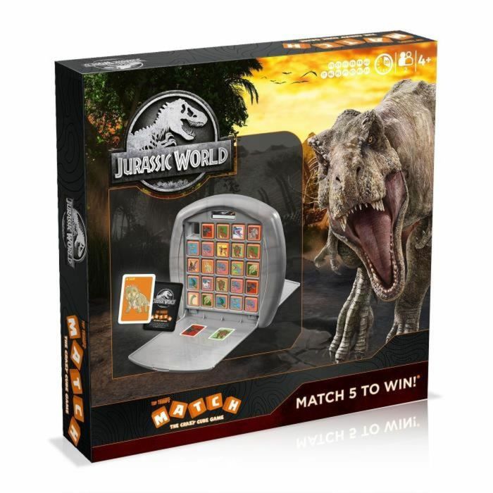 Juego de Memoria Jurassic World Match Multicolor (Inglés, Alemán) 6