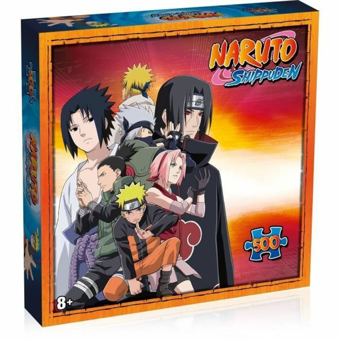 Puzzle Naruto Shippuden Ninjas de Konoha 500 piezas - MOVIMIENTOS GANADORES