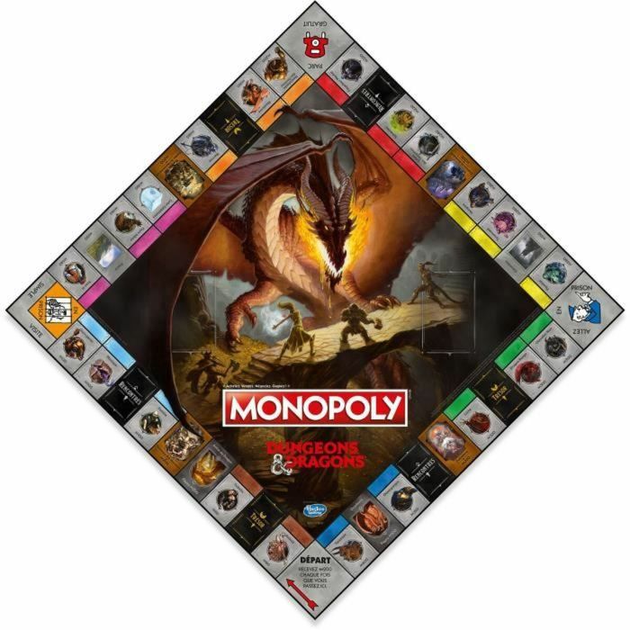 Juego de Mesa Monopoly Dungeons & Dragons (FR) 5